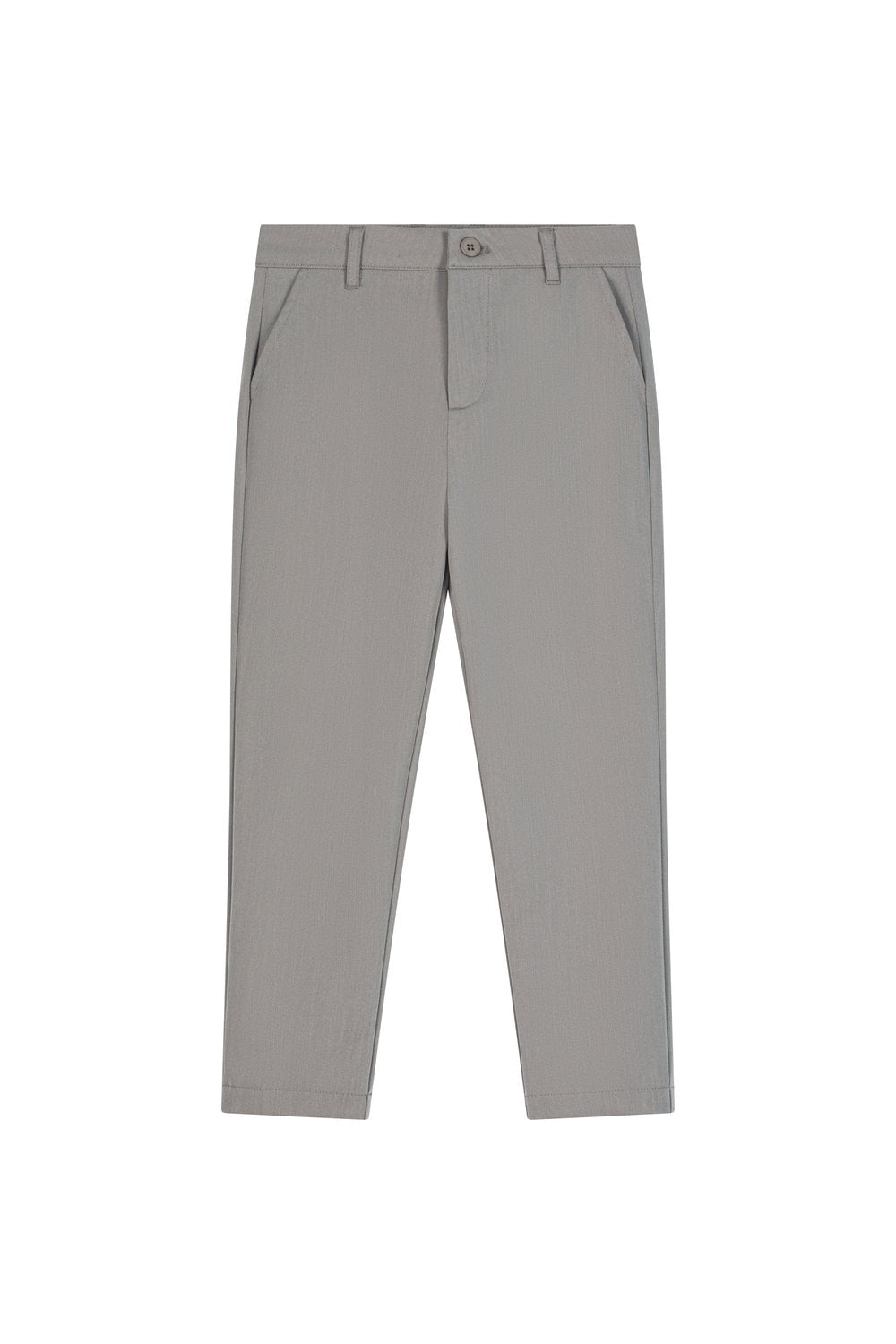 بنطلون أطفال كلاسيكي - رمادي ضبابي