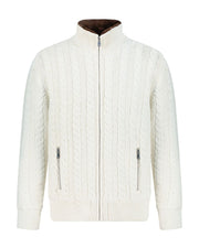 بلوفر هايلاند كيبل - أبيض كريمي