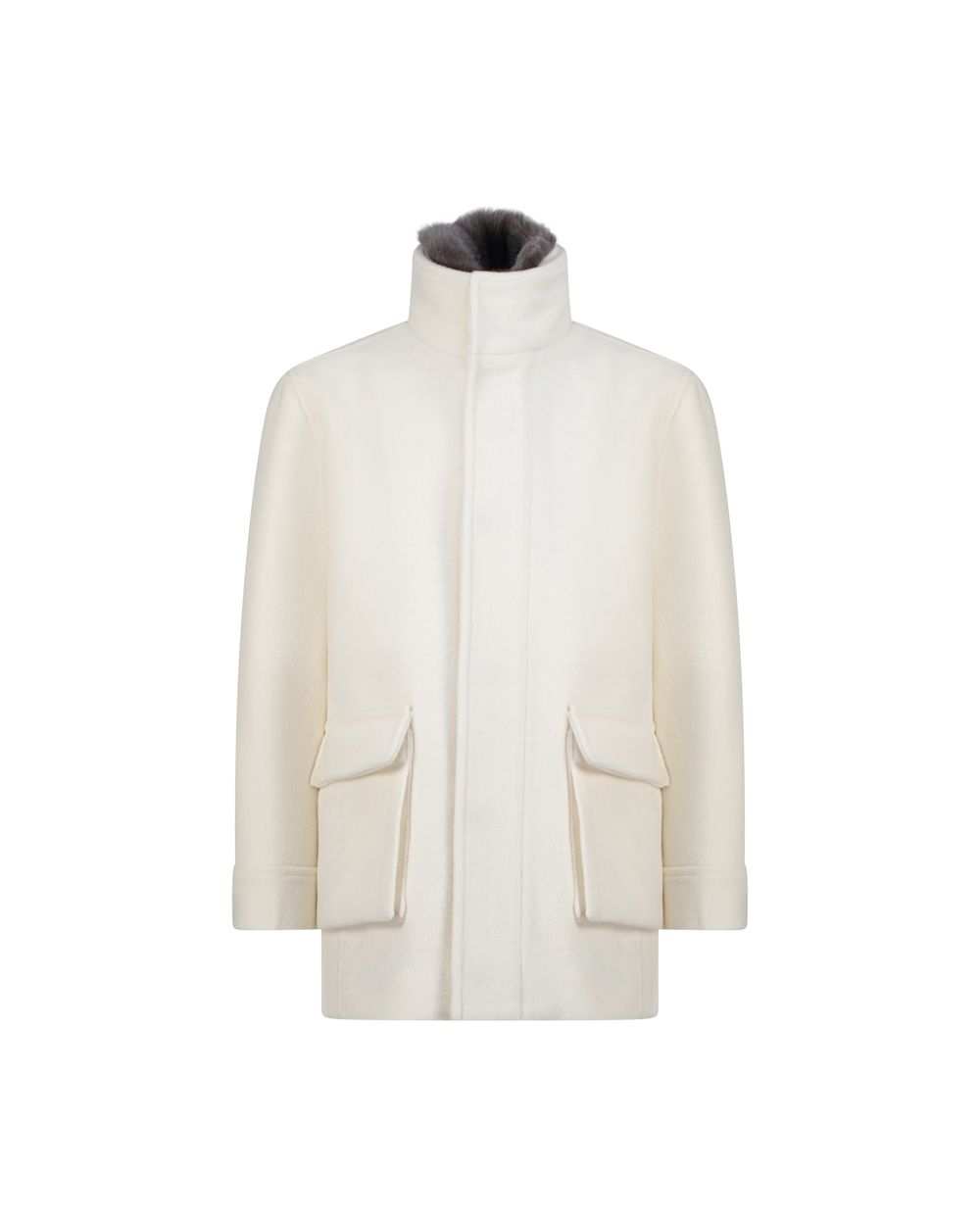 جاكيت أطفال تورينو صوف - أبيض كريمي