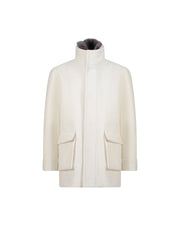 جاكيت أطفال تورينو صوف - أبيض كريمي