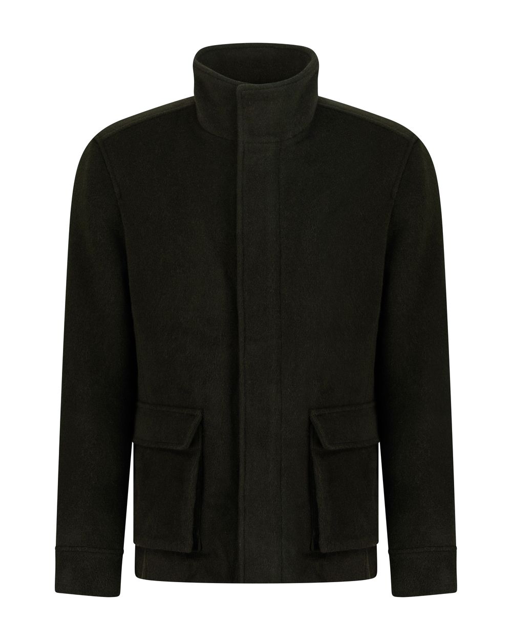 جاكيت تورينو صوف - زيتي ضبابي