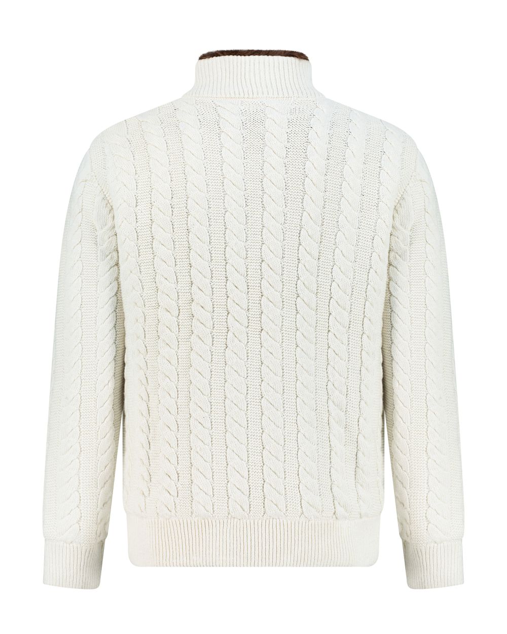 بلوفر هايلاند كيبل - أبيض كريمي