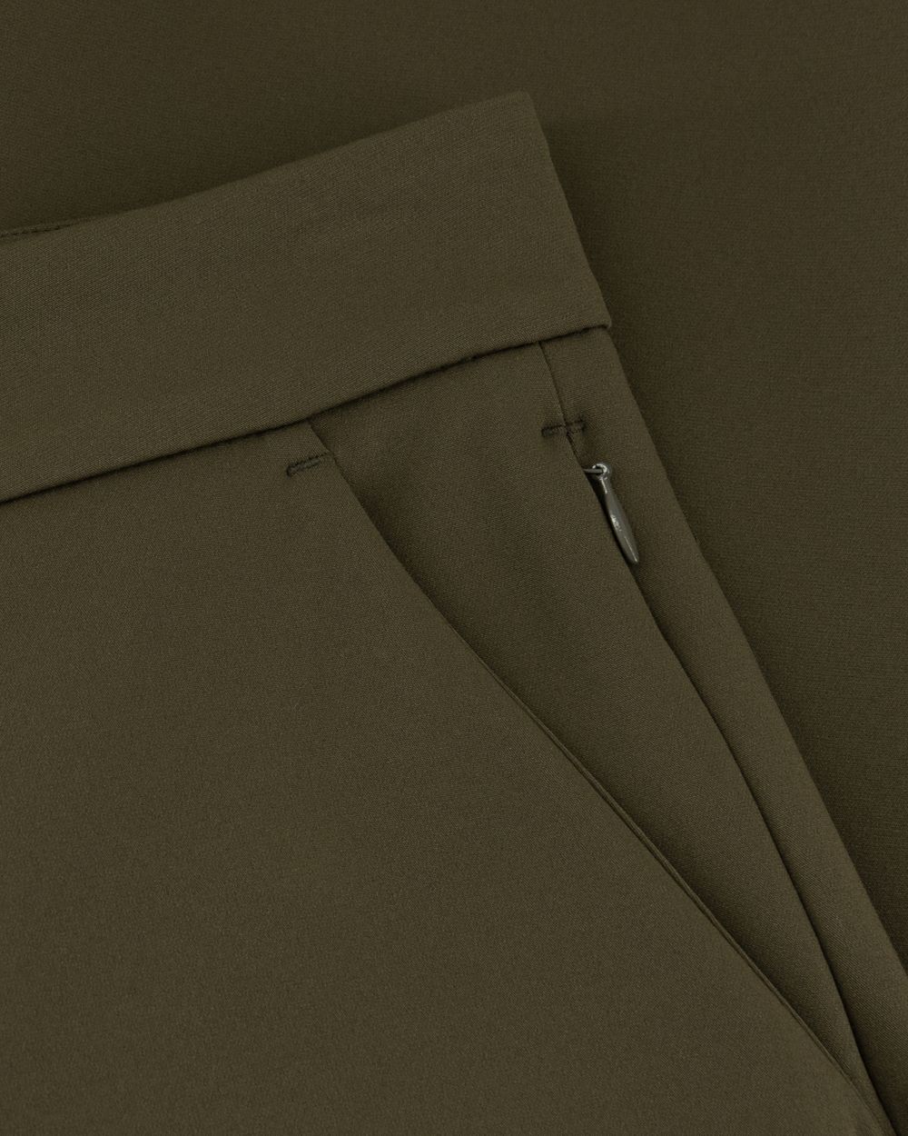 بنطلون نايلون - زيتي ضبابي