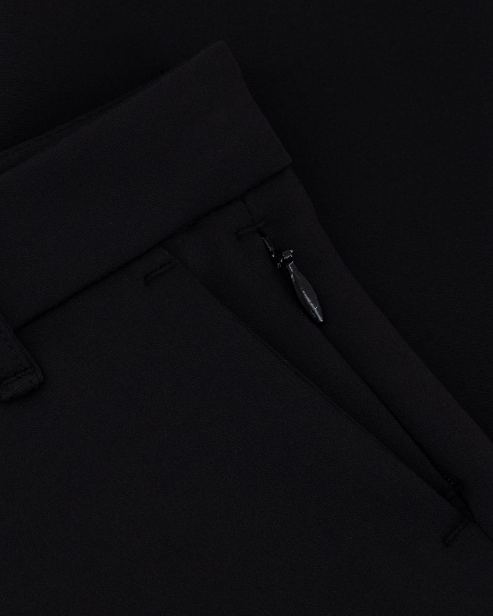 بنطلون نايلون أطفال - أسود فحمي