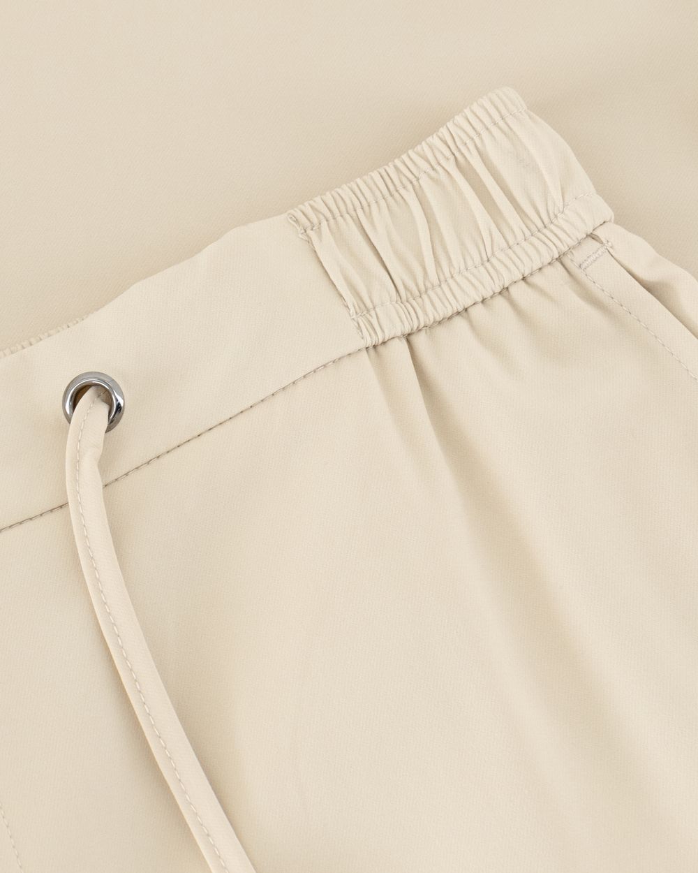 بنطلون نايلون ناعم - بيج جملي