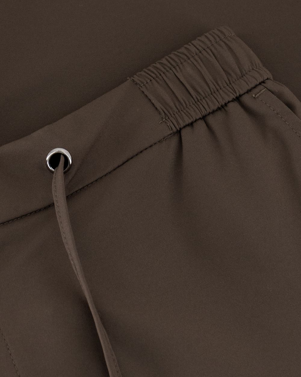 بنطلون نايلون ناعم - بني كوفي