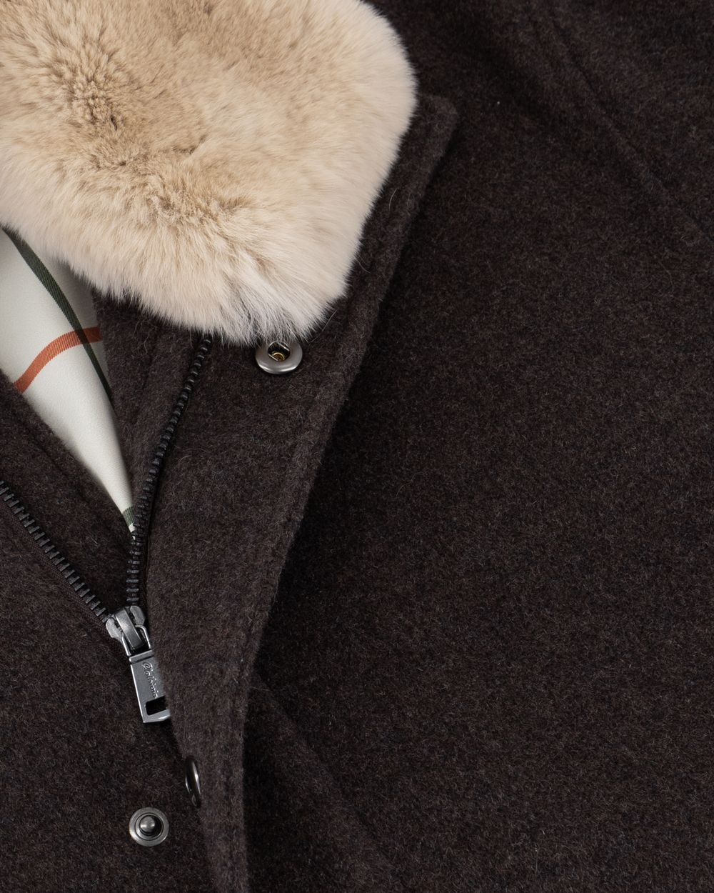 جاكيت تورينو صوف - بني ترابي