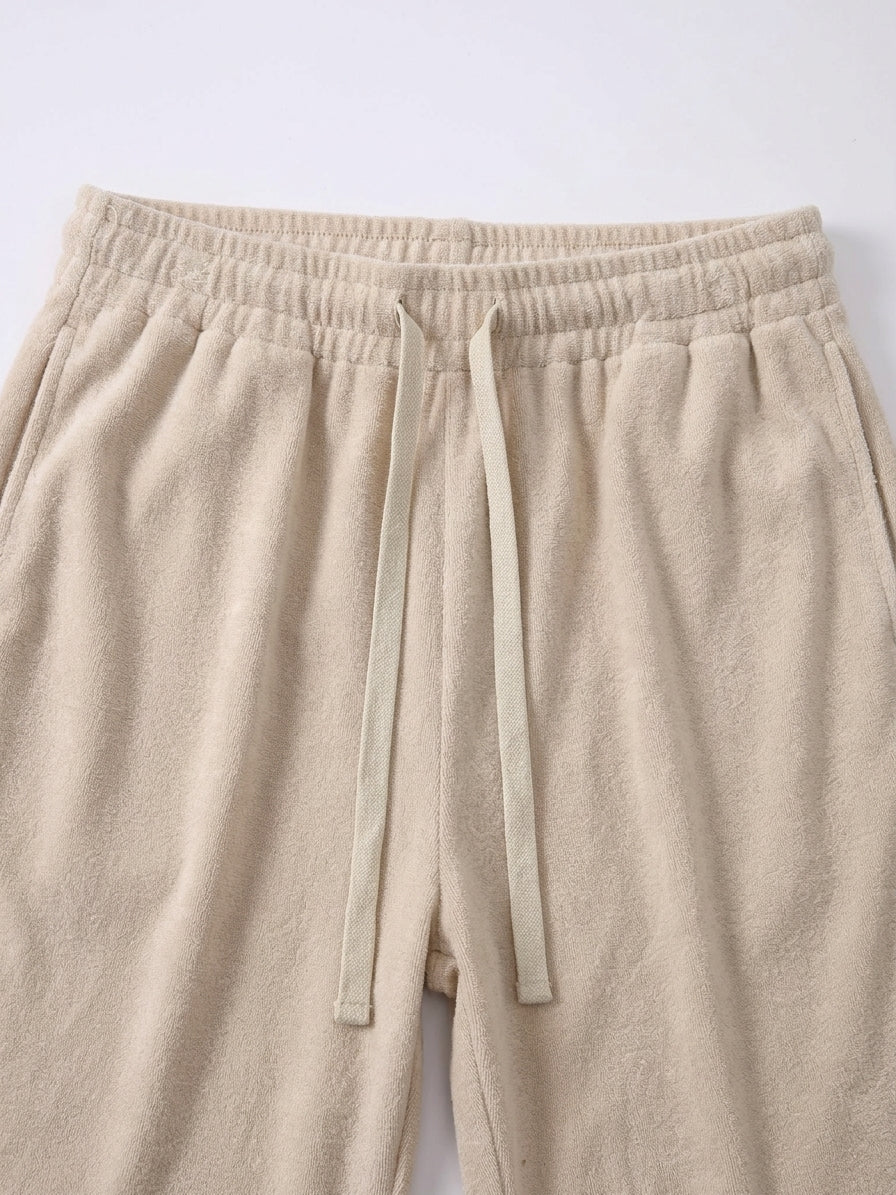 Towel short beige
