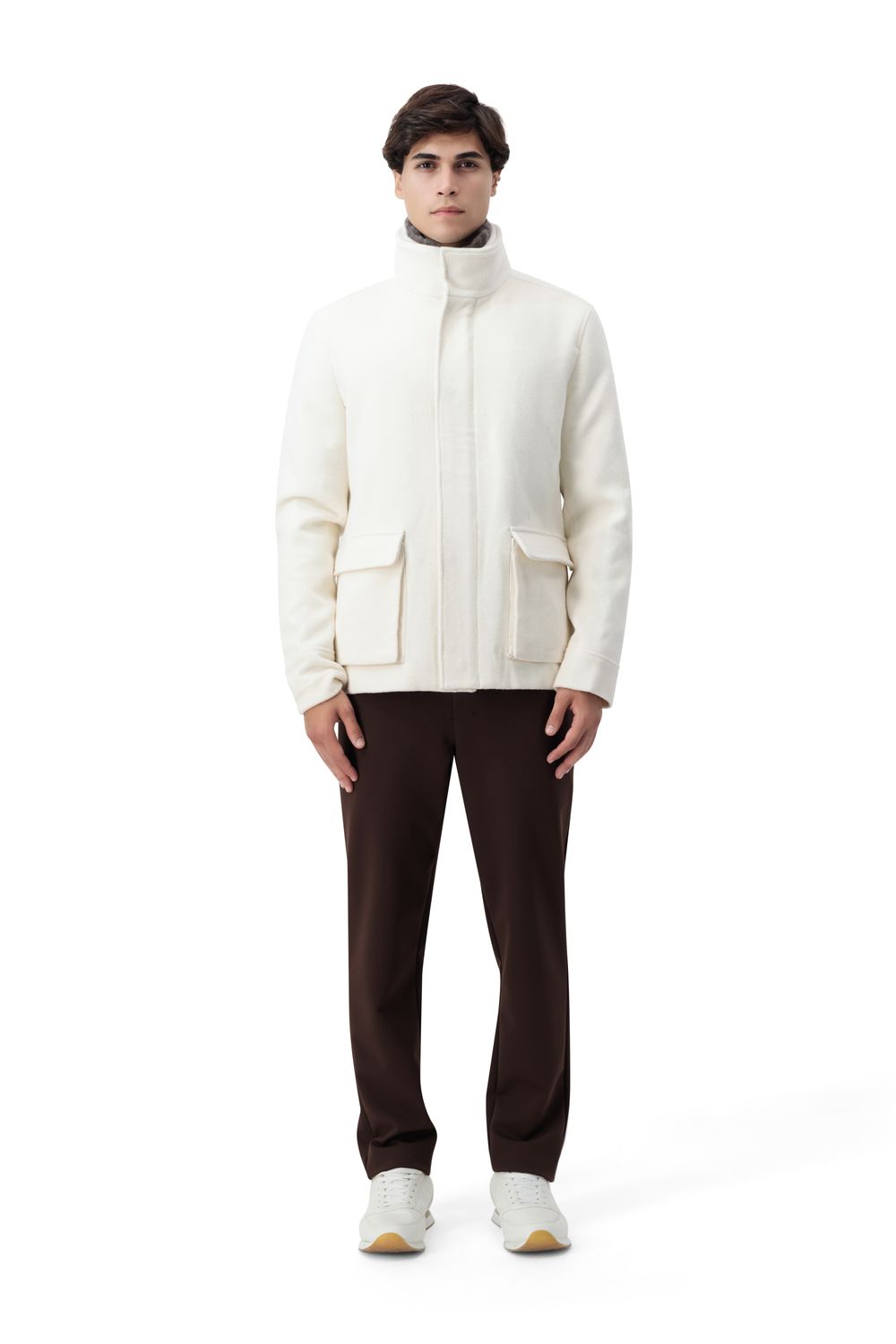 بنطلون نايلون - بني كوفي