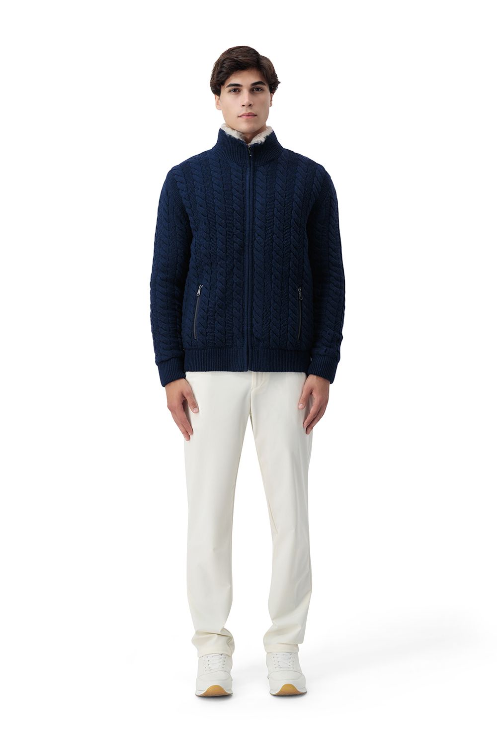 بلوفر هايلاند كيبل - كحلي ليلي