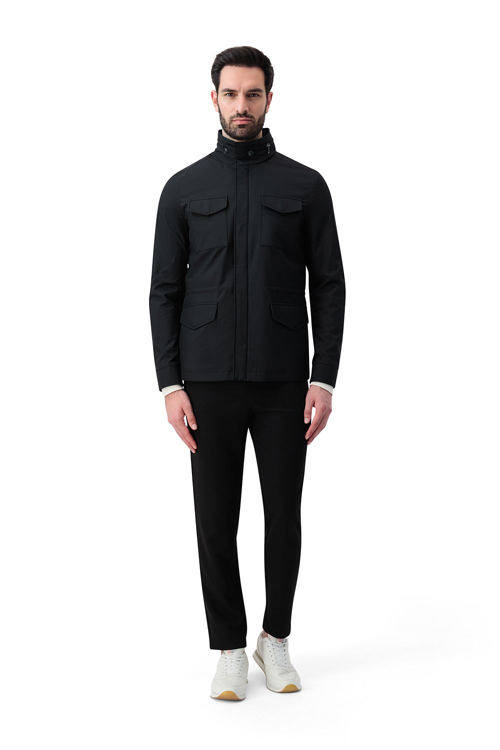 جاكيت هايلاند تريل - أسود فحمي