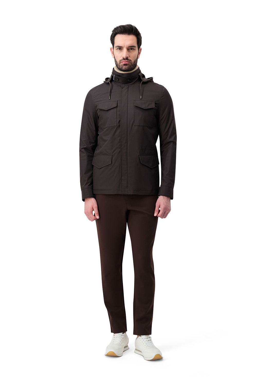 جاكيت هايلاند تريل - بني ترابي