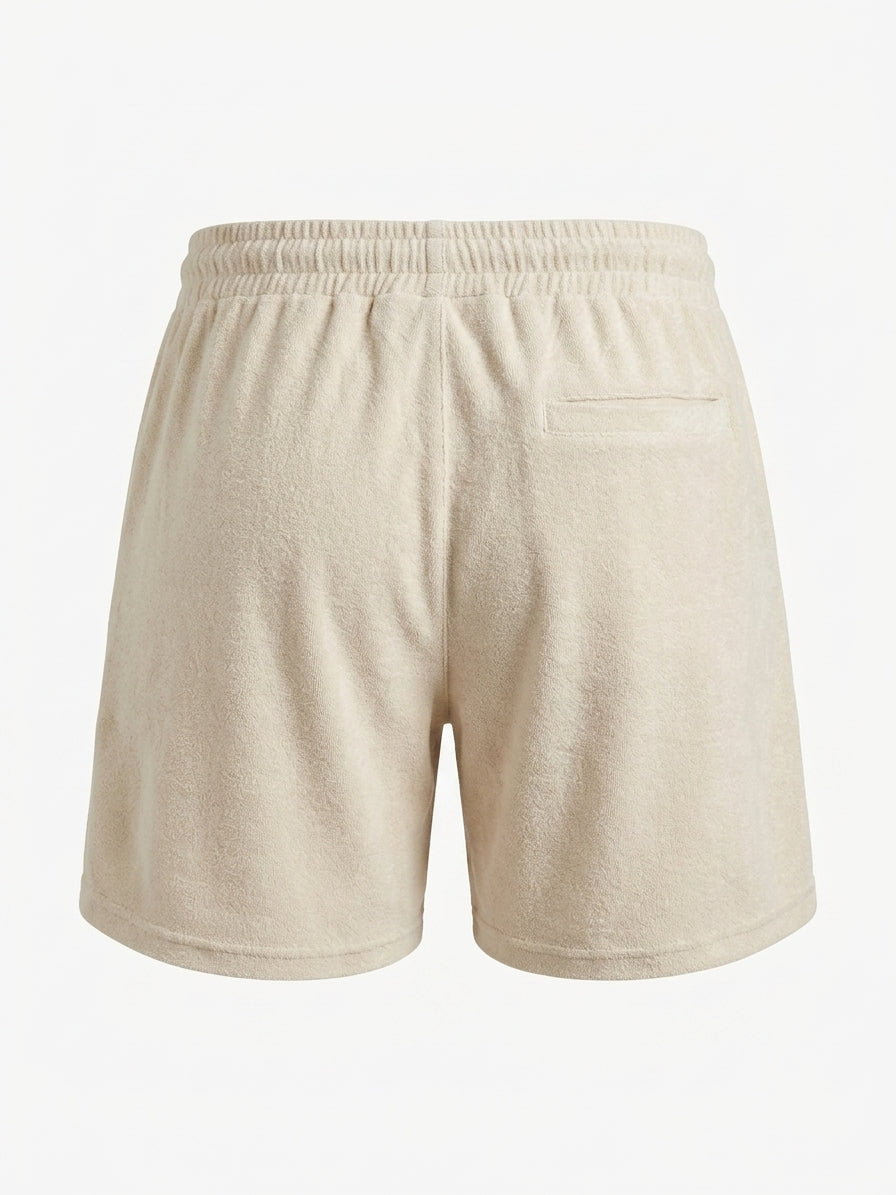 Towel short beige