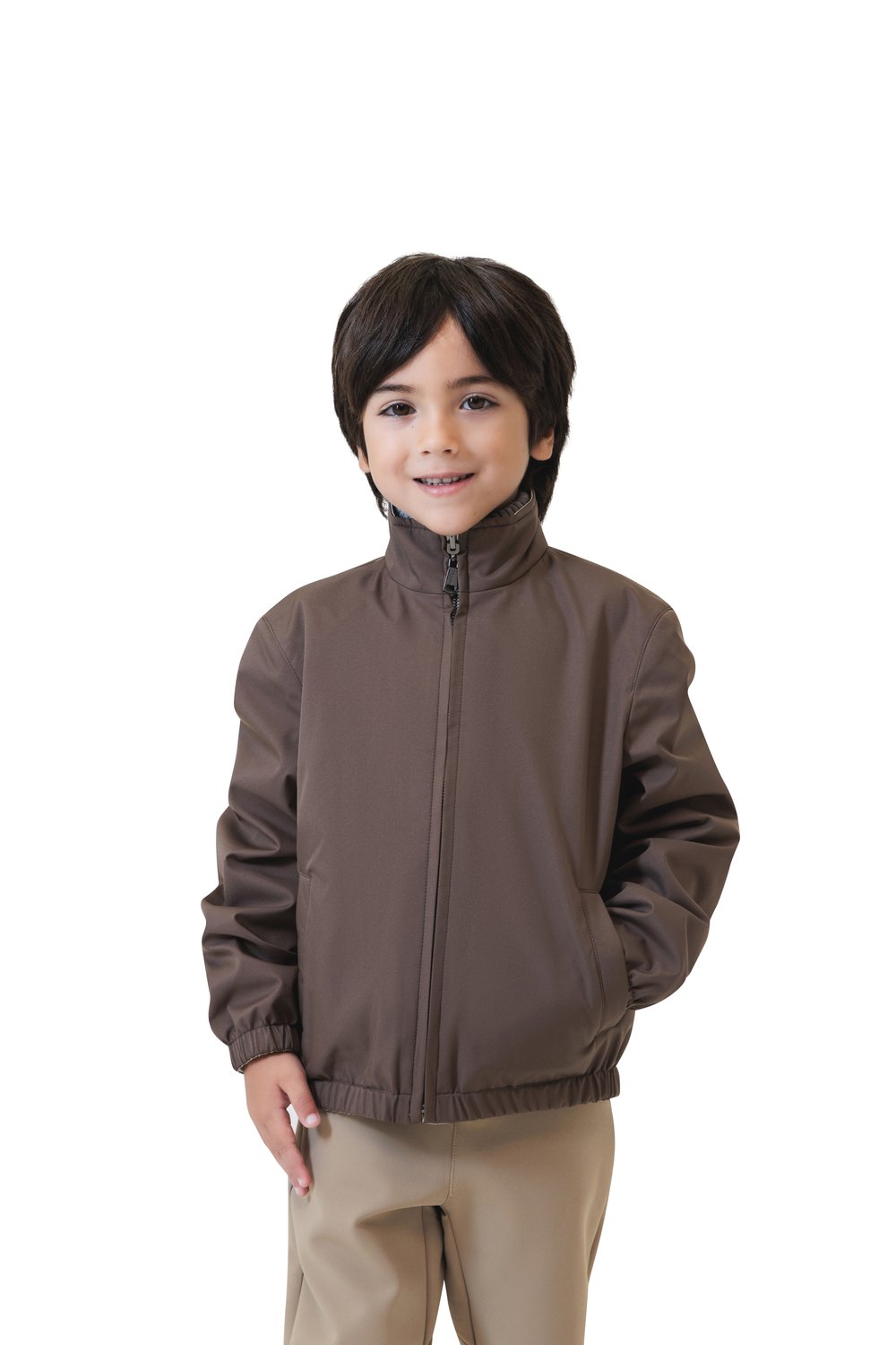 بومبر أطفال ريجنت وجهين - بني كوفي