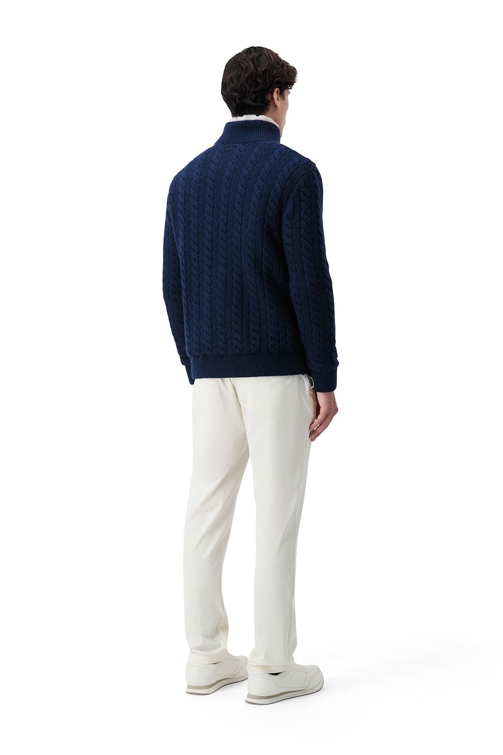 بلوفر هايلاند كيبل - كحلي ليلي