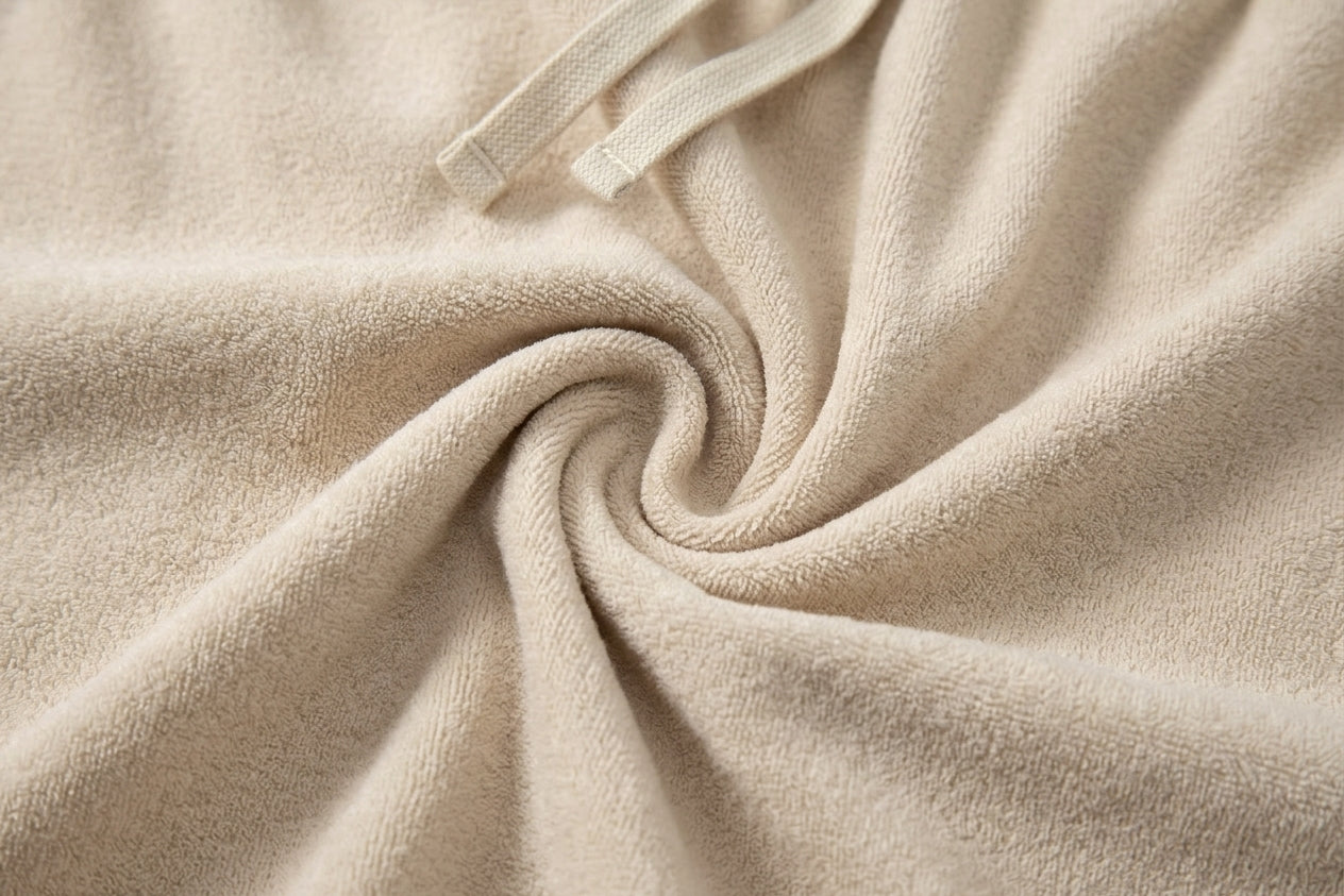 Towel short beige
