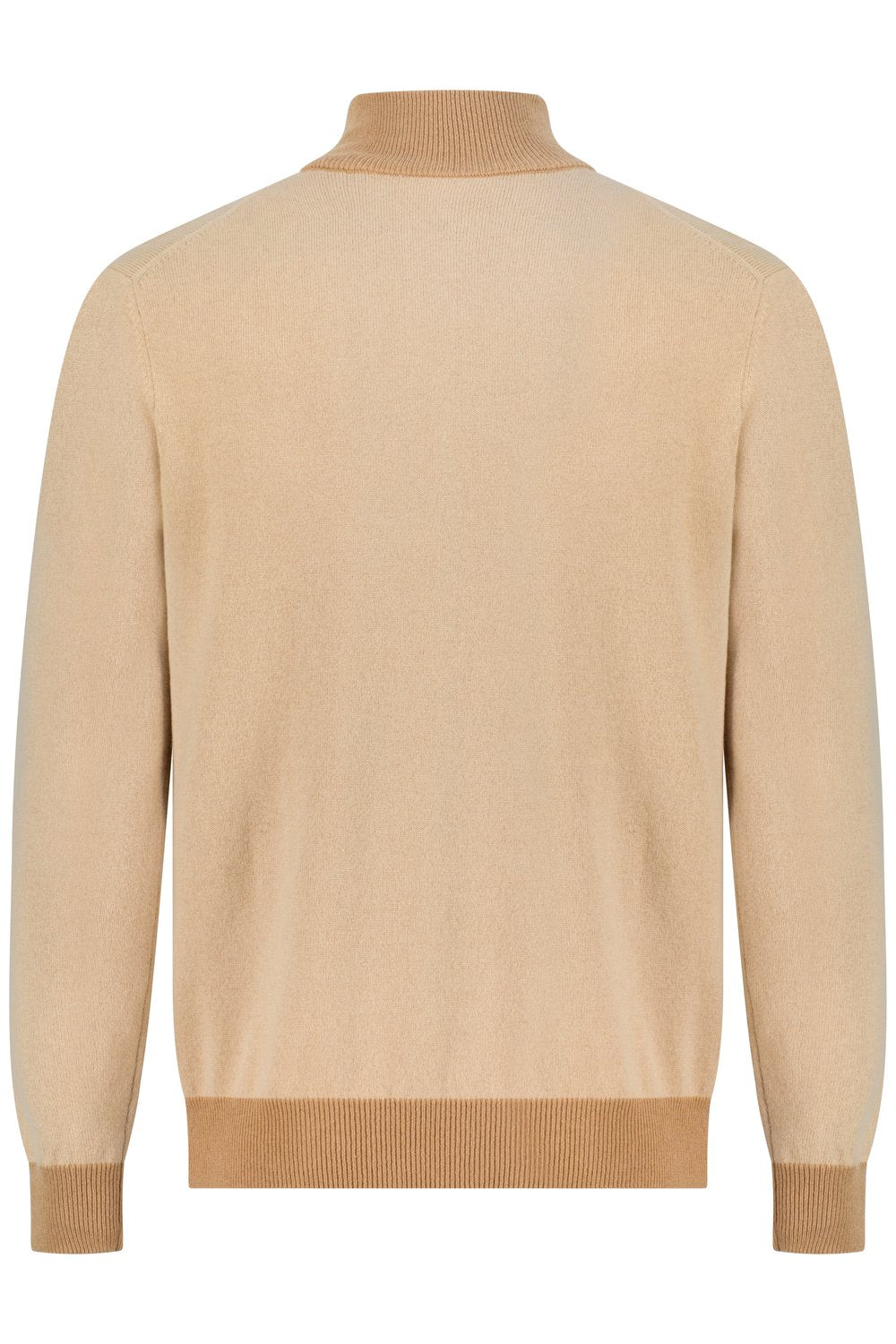 بلوفر صوف ميرينو بنص سحاب - بسكوتي