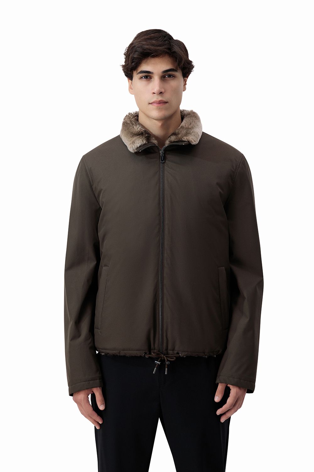 بومبر ريجنت فرو - بني ترابي