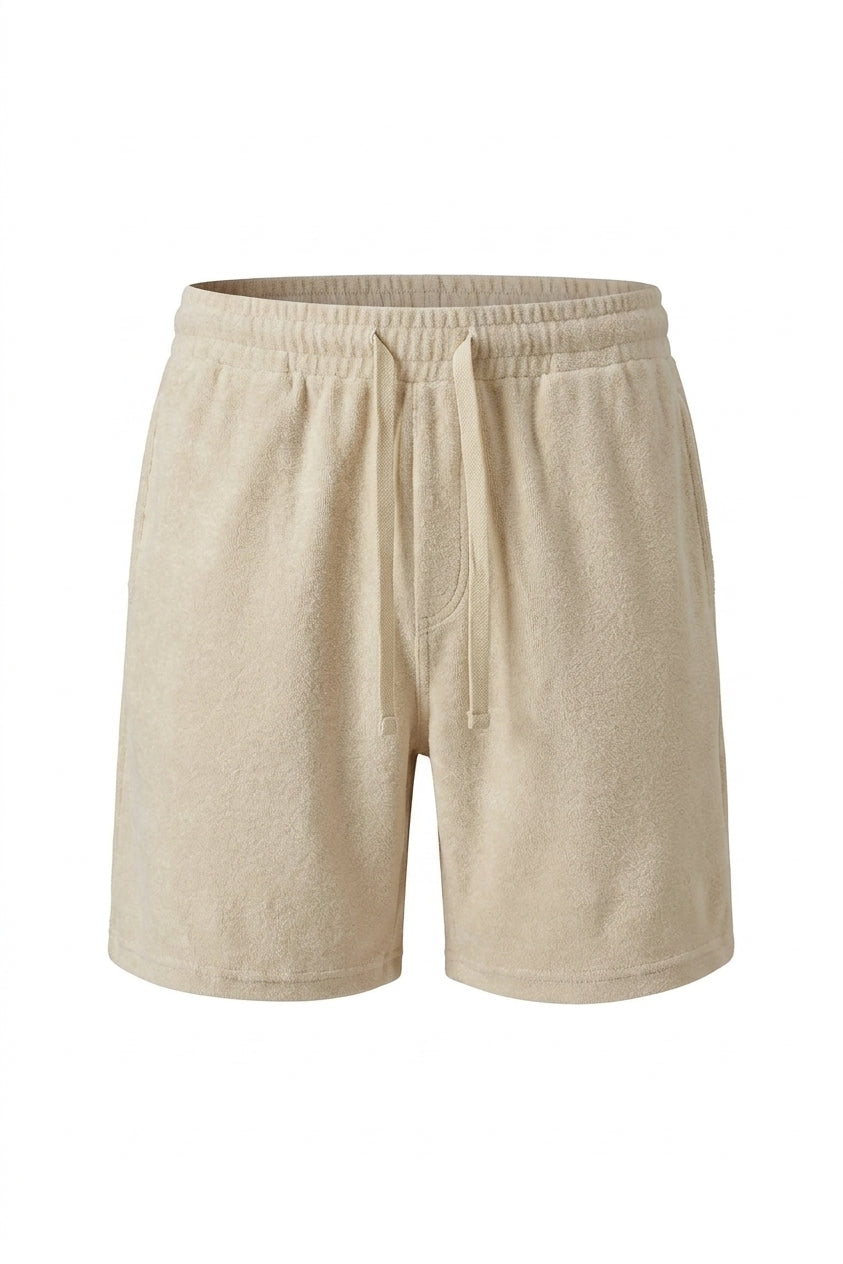 Towel short beige