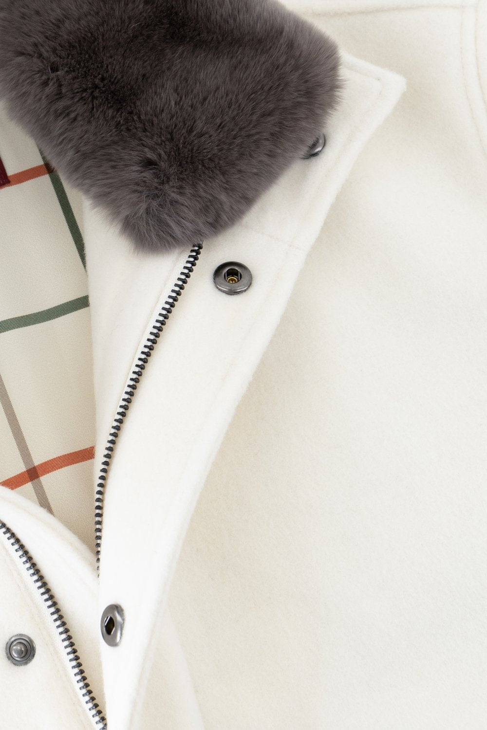 جاكيت تورينو صوف - أبيض كريمي