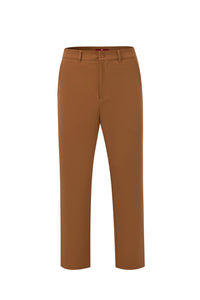 Tailored  trousers -Brown
