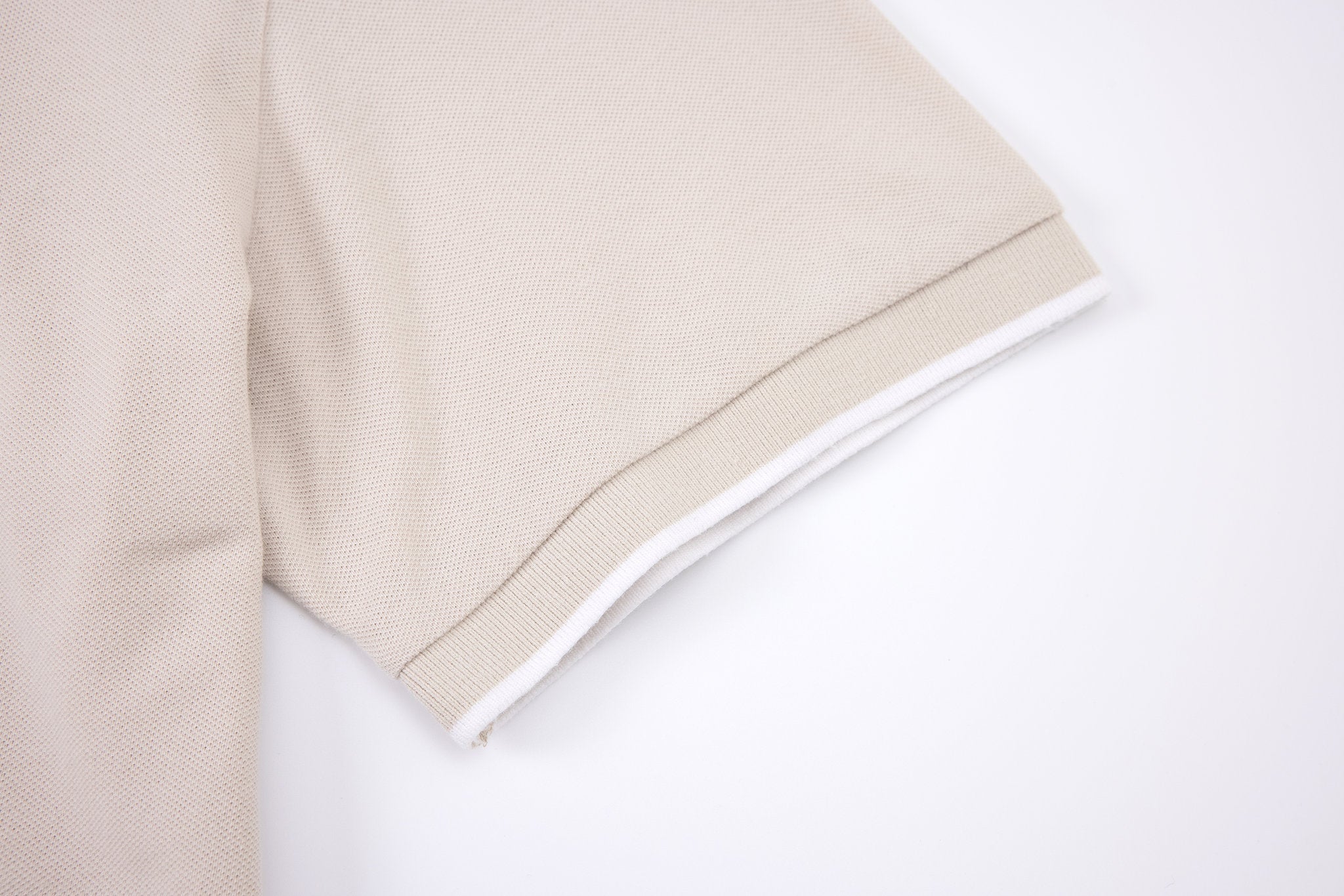 polo shirt -Beige