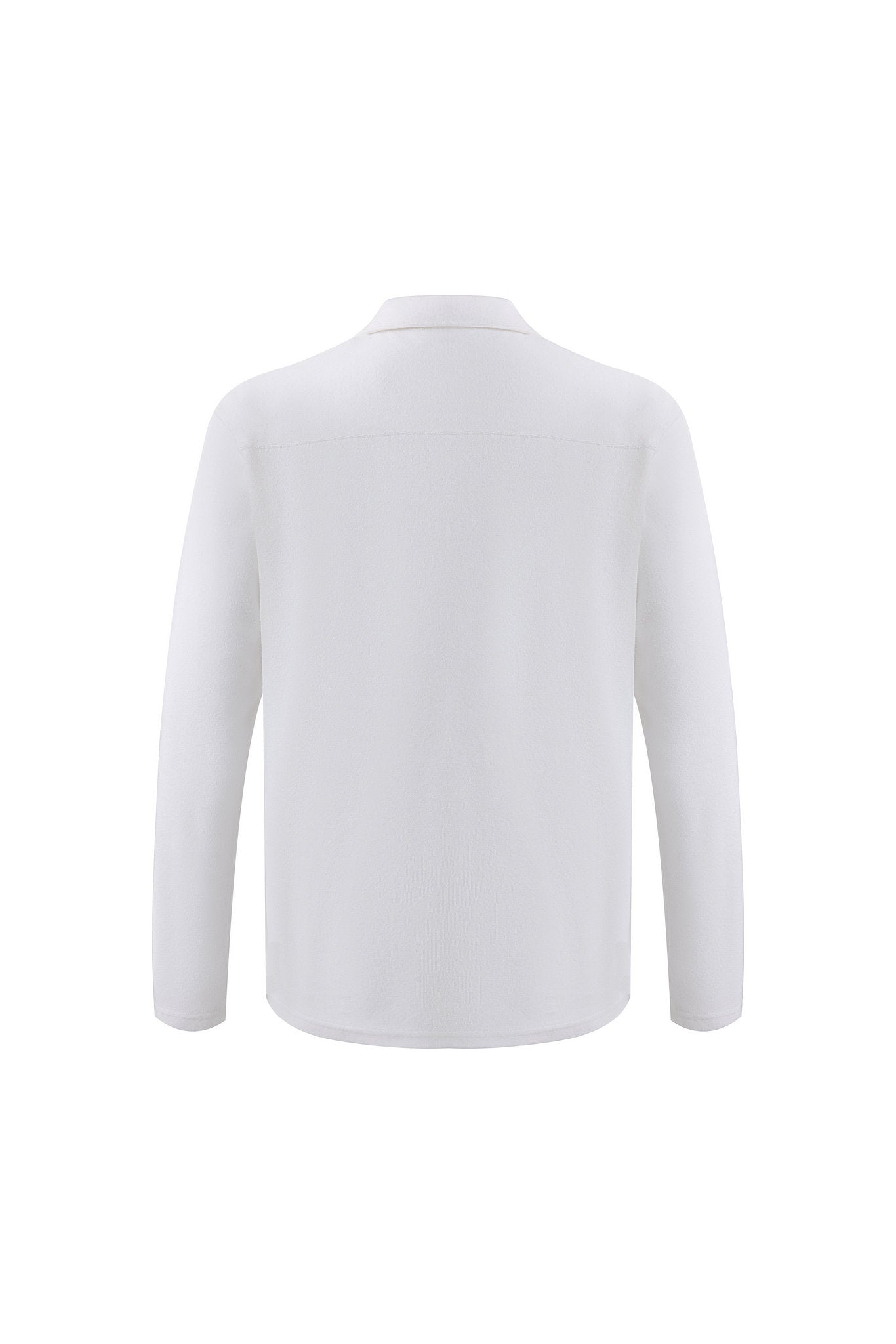 Towel Howell Long Sleeves-White × Linen Pants-Ivory — Combo Look