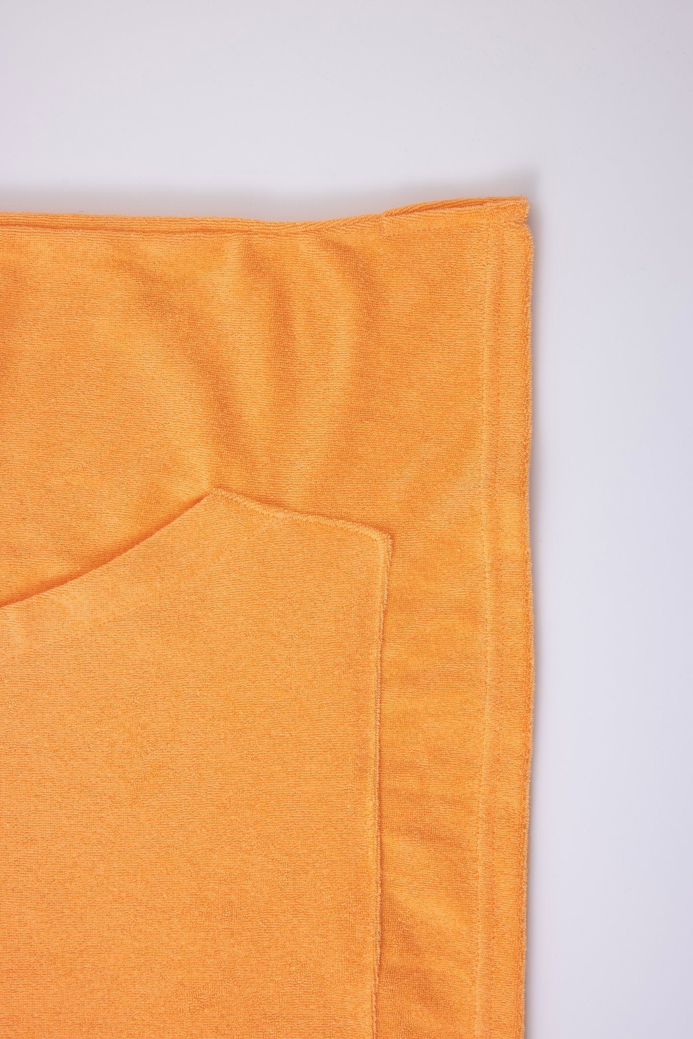 Towel Hoodie-Light-Orange × Linen Pants-Ivory — Combo Look