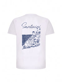 T-shirt-Santorini Summer T-Shirt