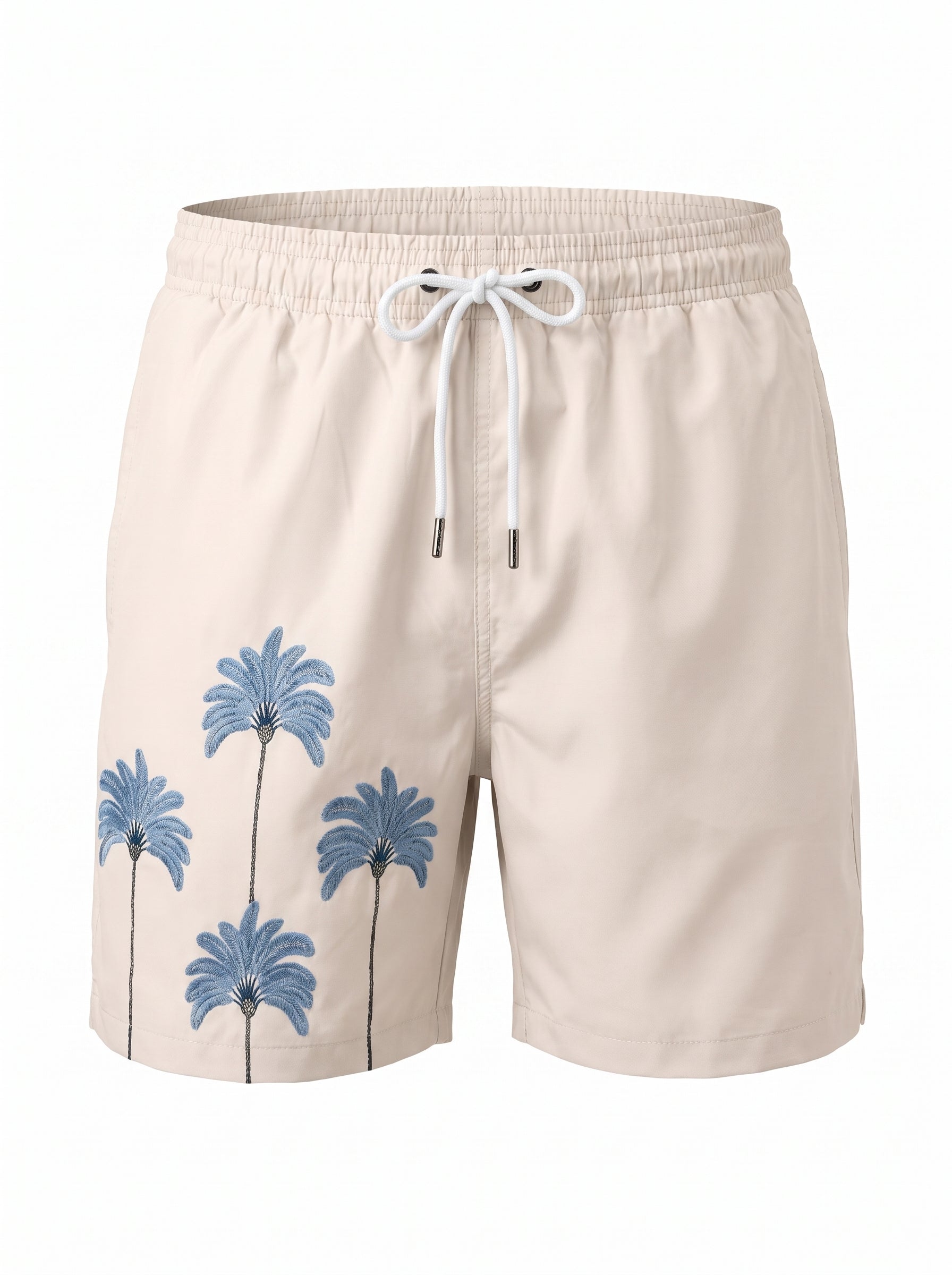T-shirt-Tropical Mood T-Shirt × Swimming shorts-Palm Riviera — Combo Look