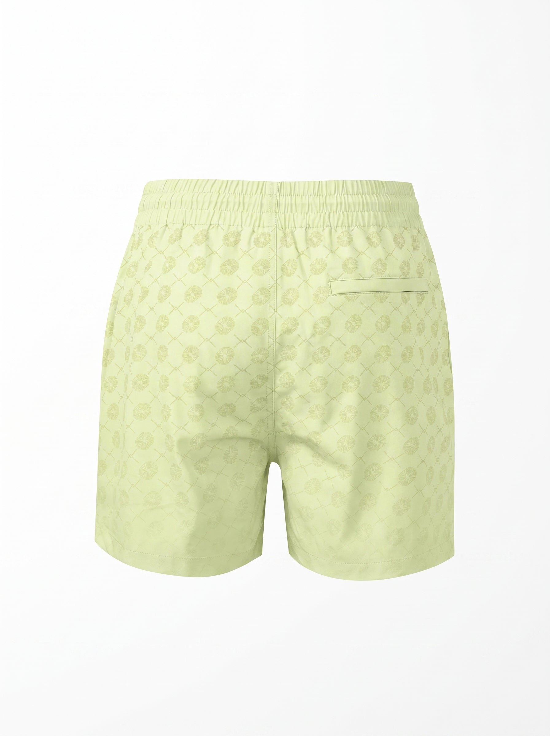 Signature Swimming shorts-Lime × T-shirt-Desert Surfer T-Shirt — Combo Look