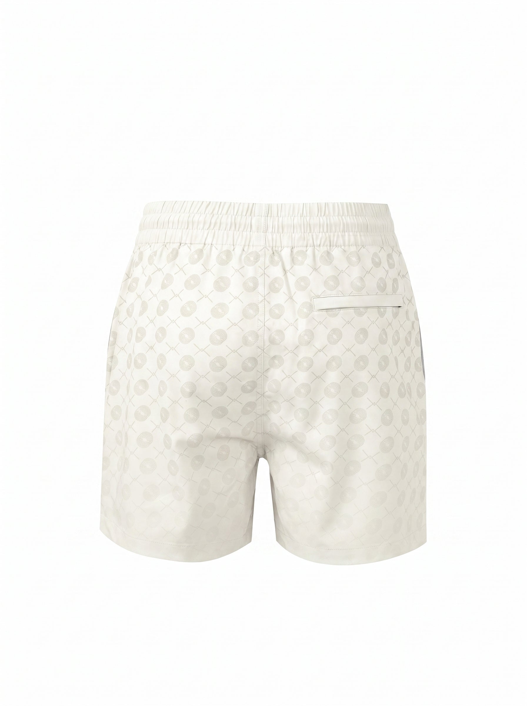T-shirt-Surf Society T-Shirt × Signature Swimming shorts-Off-White — Combo Look
