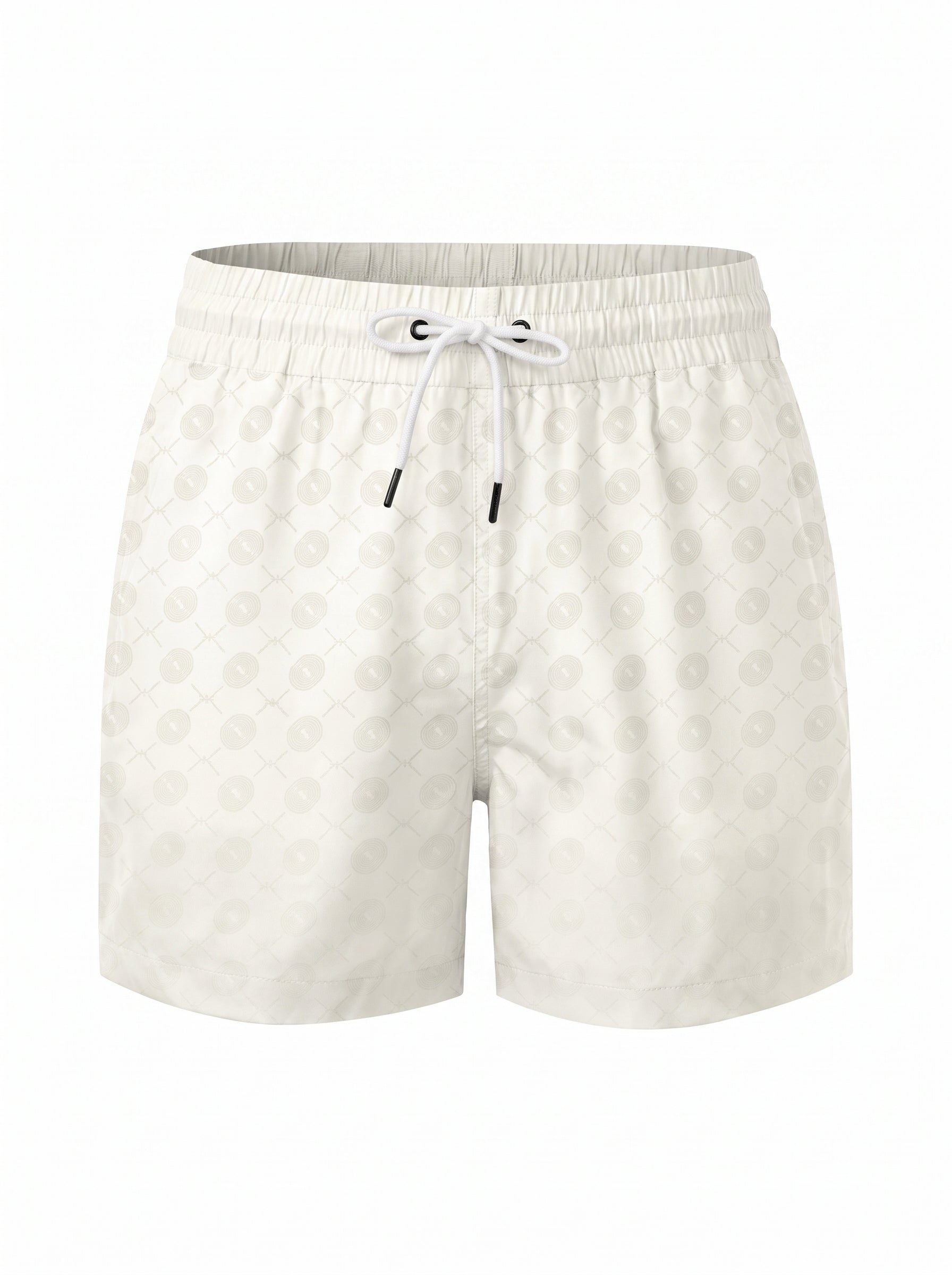T-shirt-Dolce Paradise T-Shirt × Signature Swimming shorts-Off-White — Combo Look