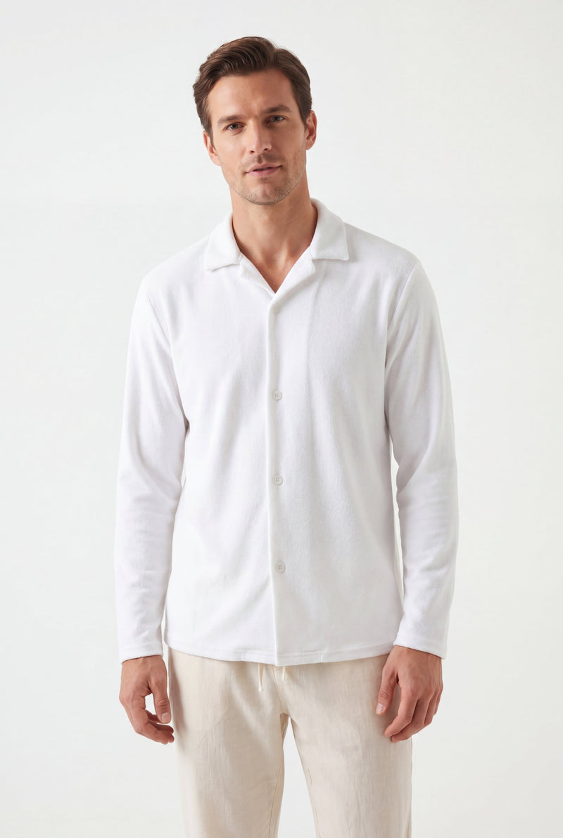 Towel Howell Long Sleeves-White