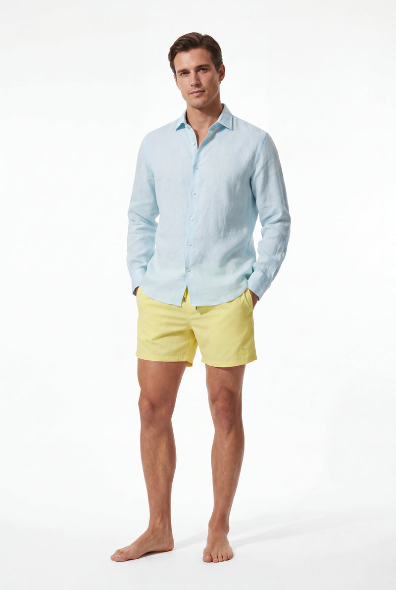 premium swimming shorts-Marigold
